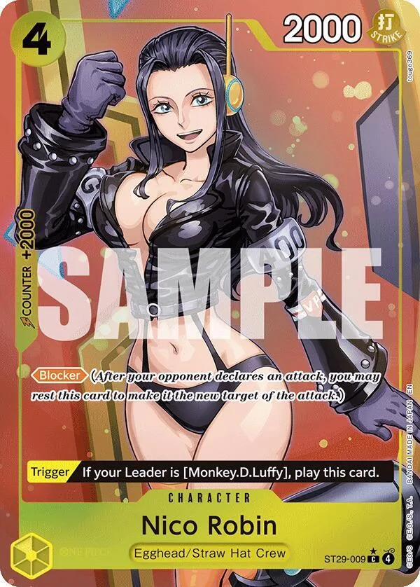 Nico Robin (Full Art) card front