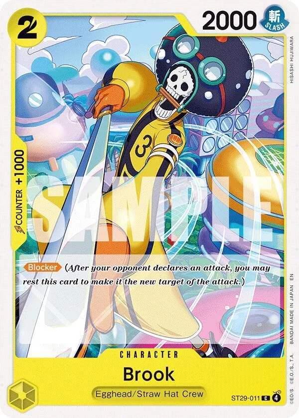 Brook card front