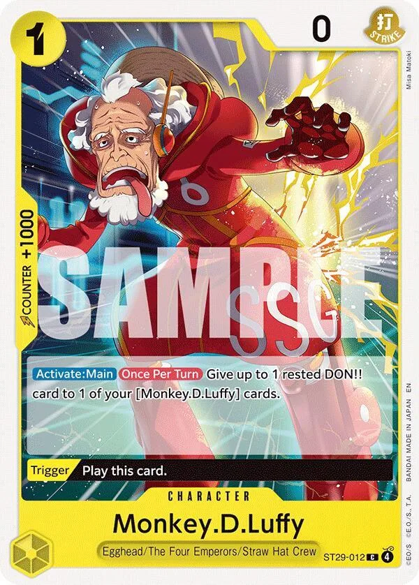 Monkey.D.Luffy card front