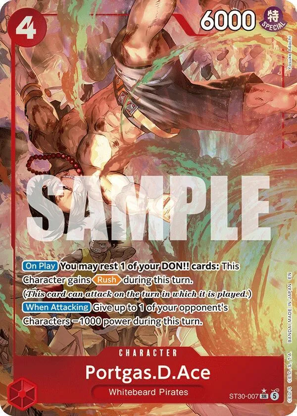 Portgas.D.Ace (Parallel) card front