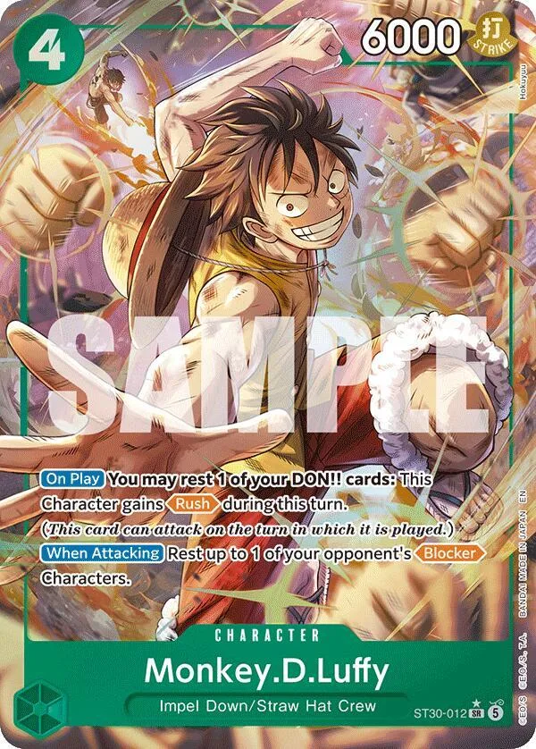 Monkey.D.Luffy (Parallel) card front