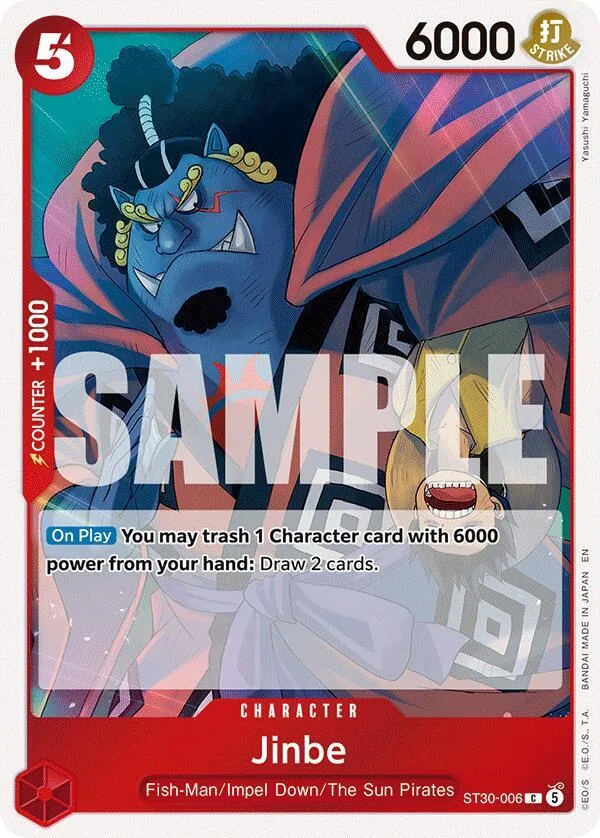 Jinbe card front