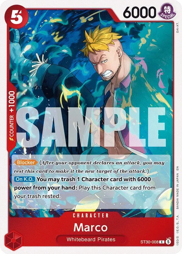 Marco card front