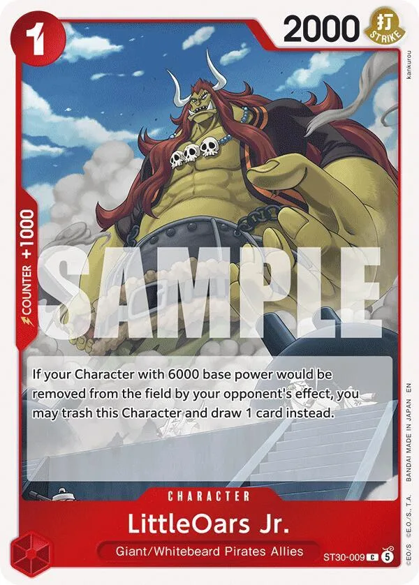 LittleOars Jr. card front