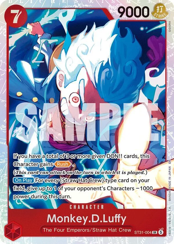 Monkey.D.Luffy card front