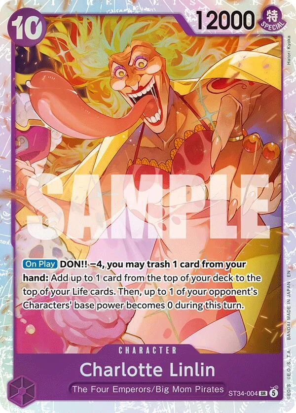 Charlotte Linlin card front