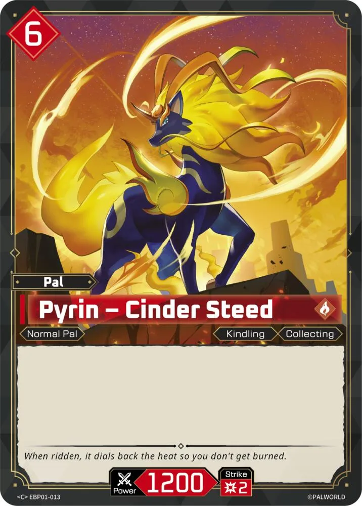 Pyrin - Cinder Steed card front