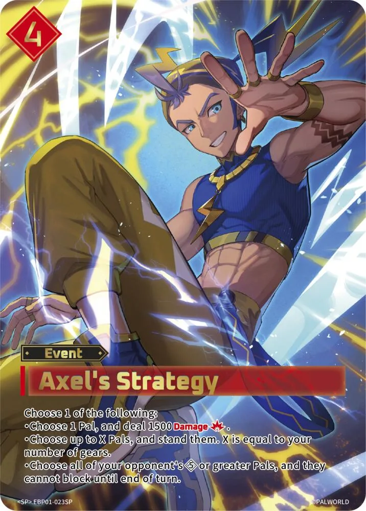 Axel's Strategy (SP) card front