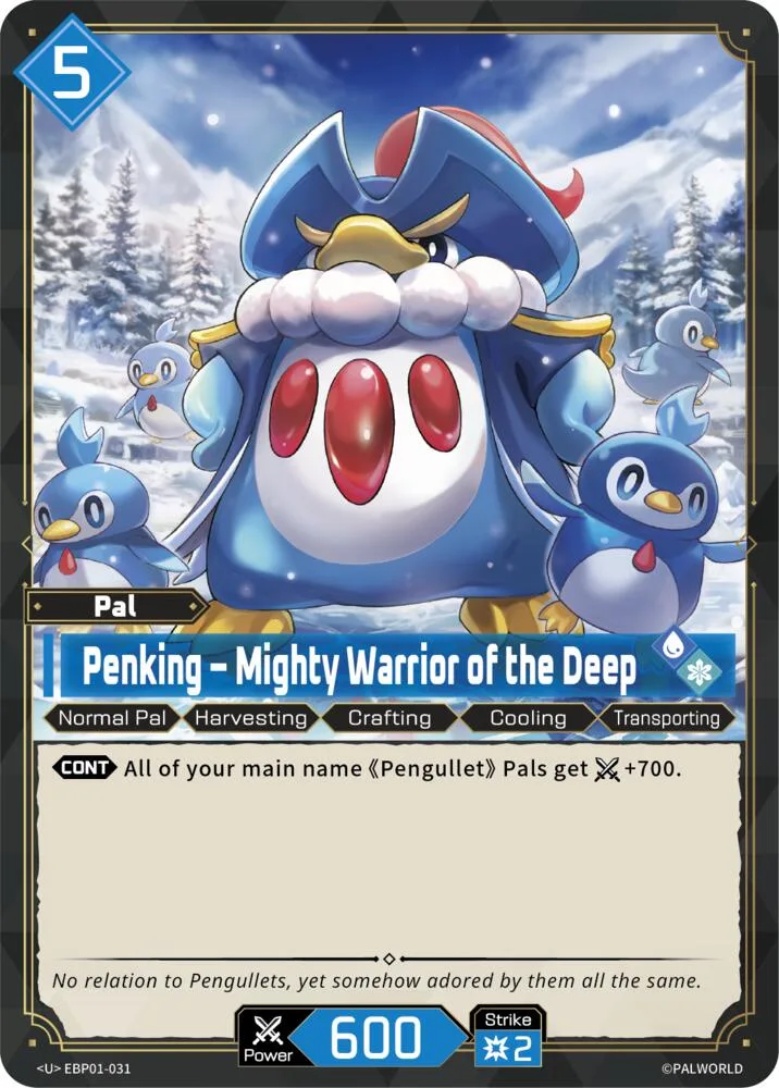 Penking - Mighty Warrior of the Deep card front