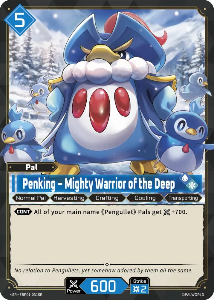 Penking - Mighty Warrior of the Deep (SR) card front