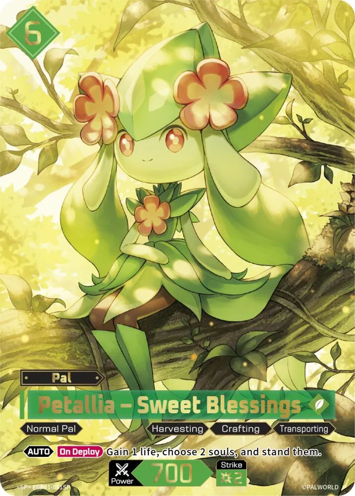 Petallia - Sweet Blessings (SP) card front