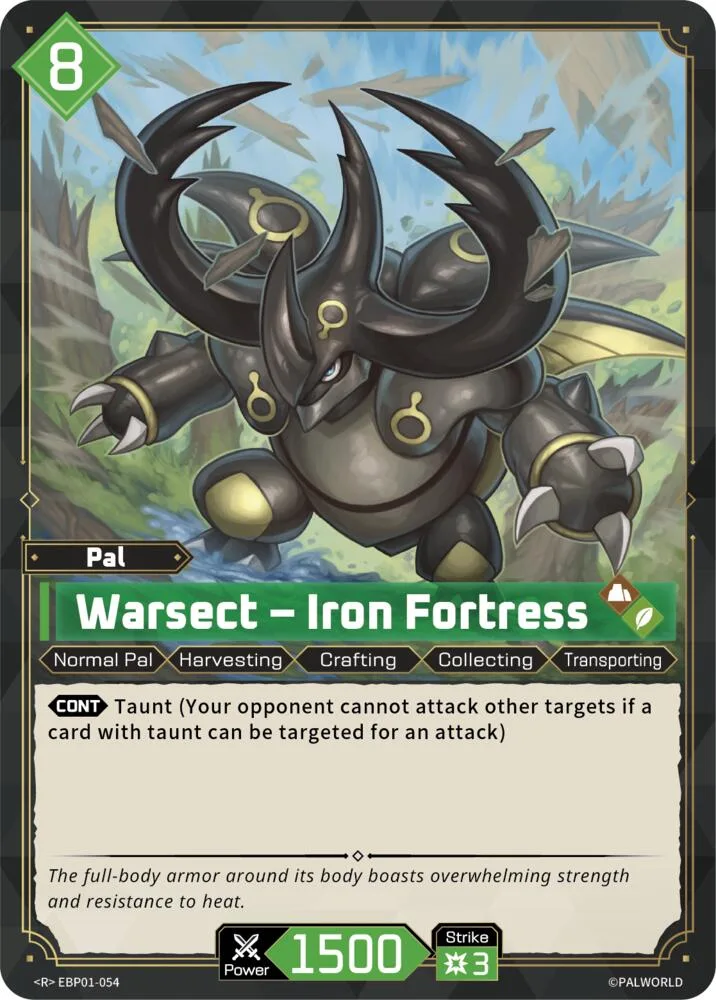 Warsect - Iron Fortress card front