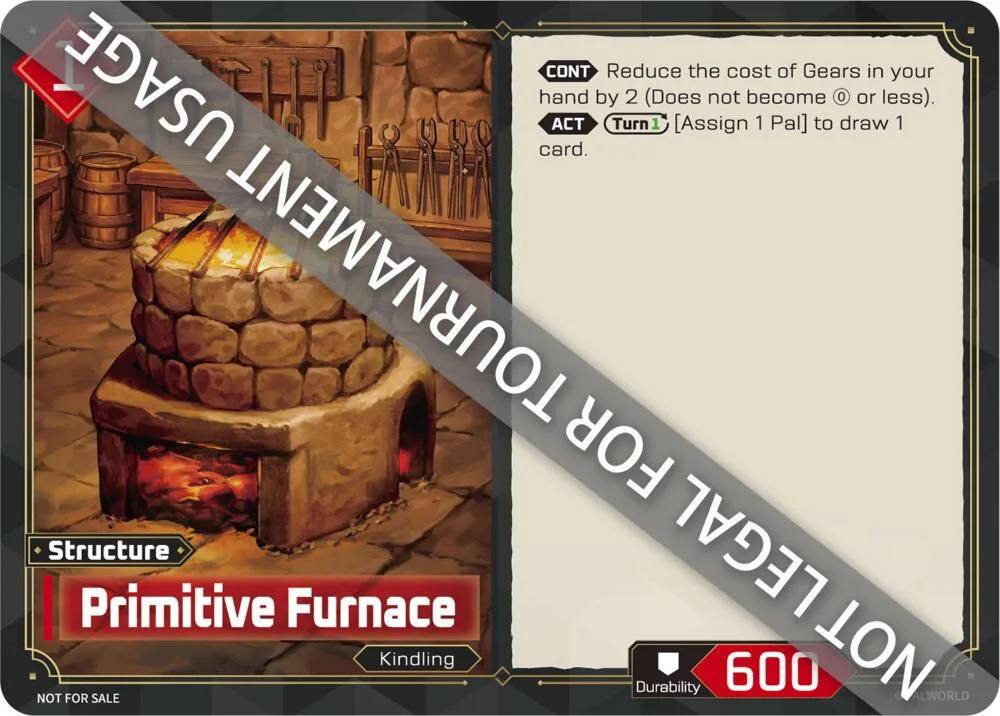 Primitive Furnace card front