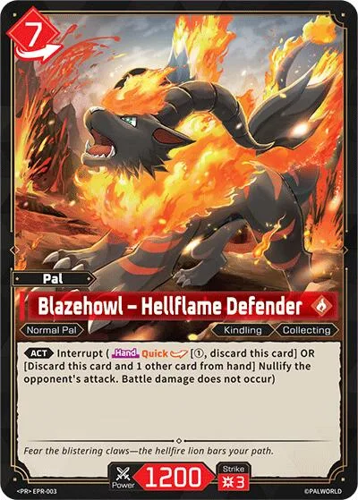 Blazehowl - Hellflame Defender card front