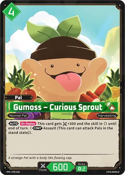 Gumoss - Curious Sprout card front