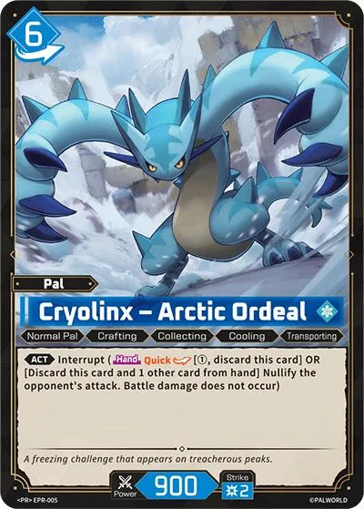 Cryolinx - Arctic Ordeal card front