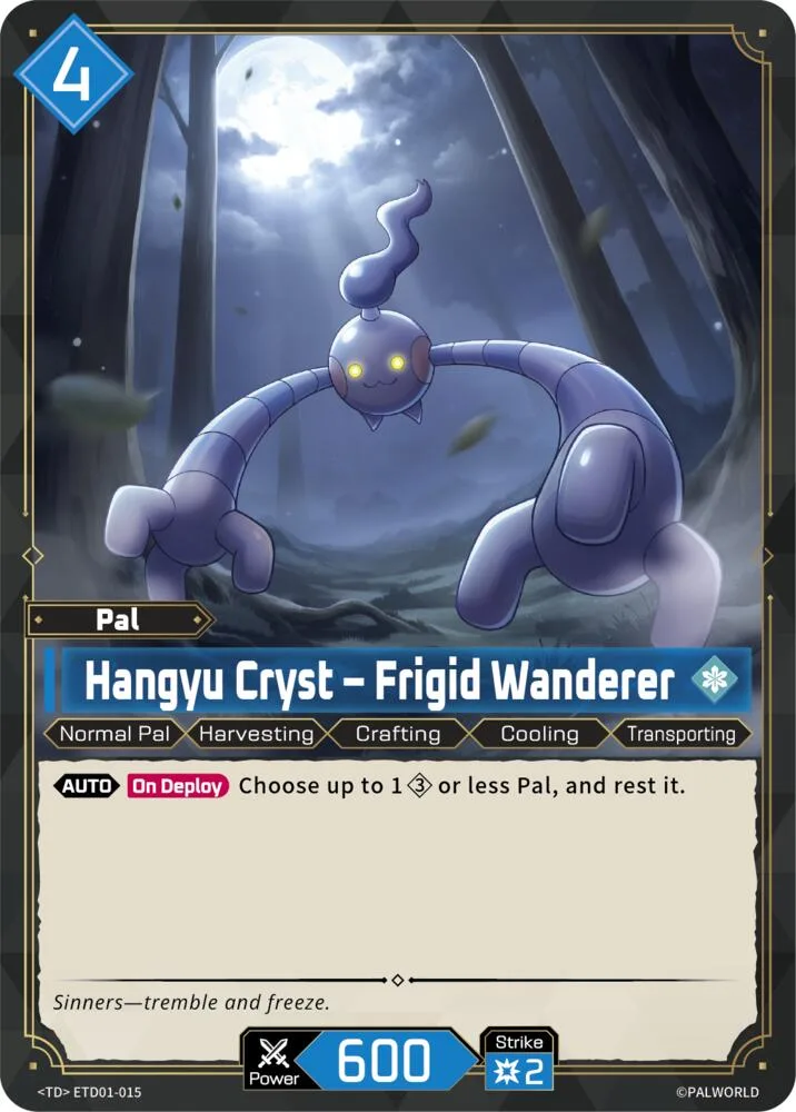 Hangyu Cryst - Frigid Wanderer card front
