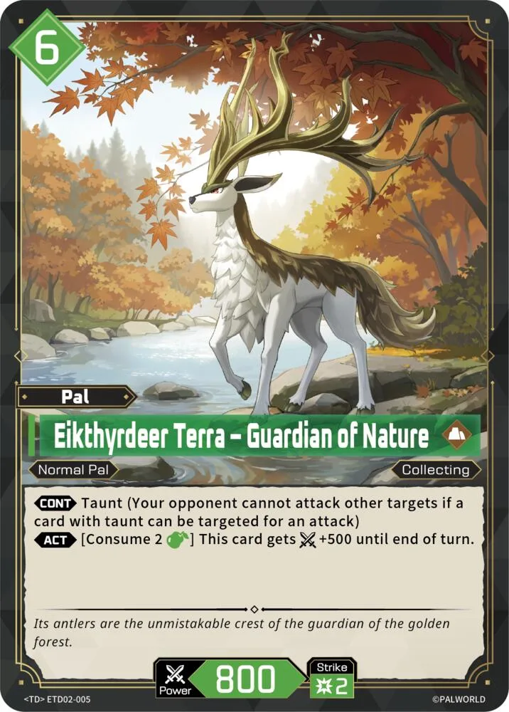 Eikthyrdeer Terra - Guardian of Nature card front