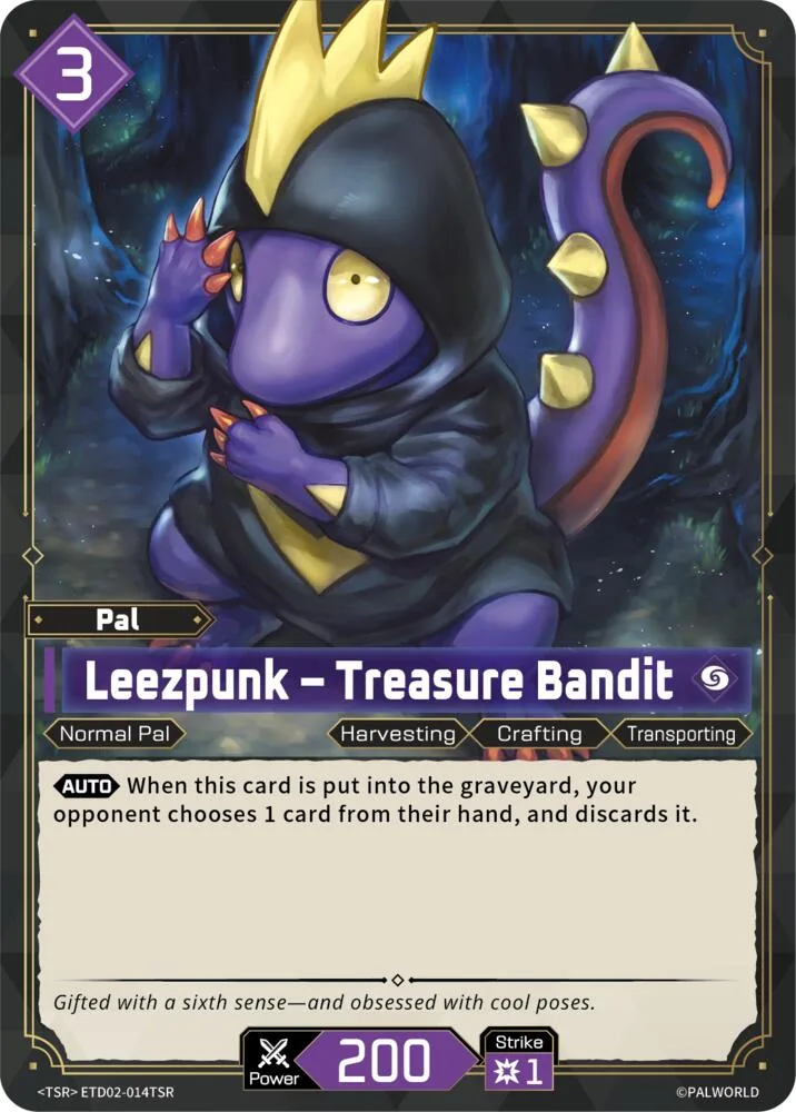 Leezpunk - Treasure Bandit (TSR) card front