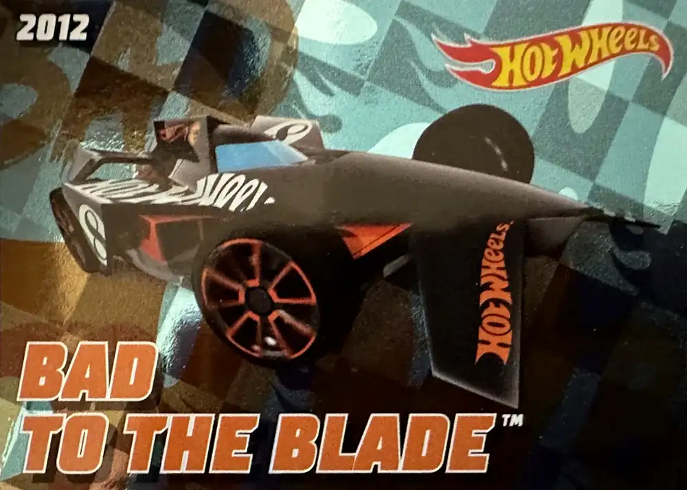 Bad To The Blade card front