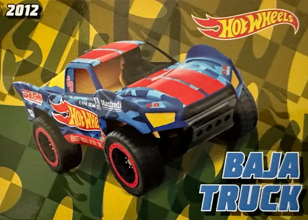 Baja Truck card front