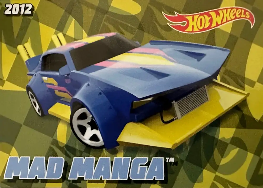Mad Manga card front