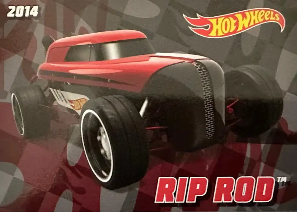 Rip Rod card front