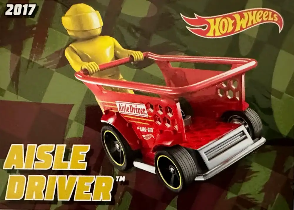 Aisle Driver card front