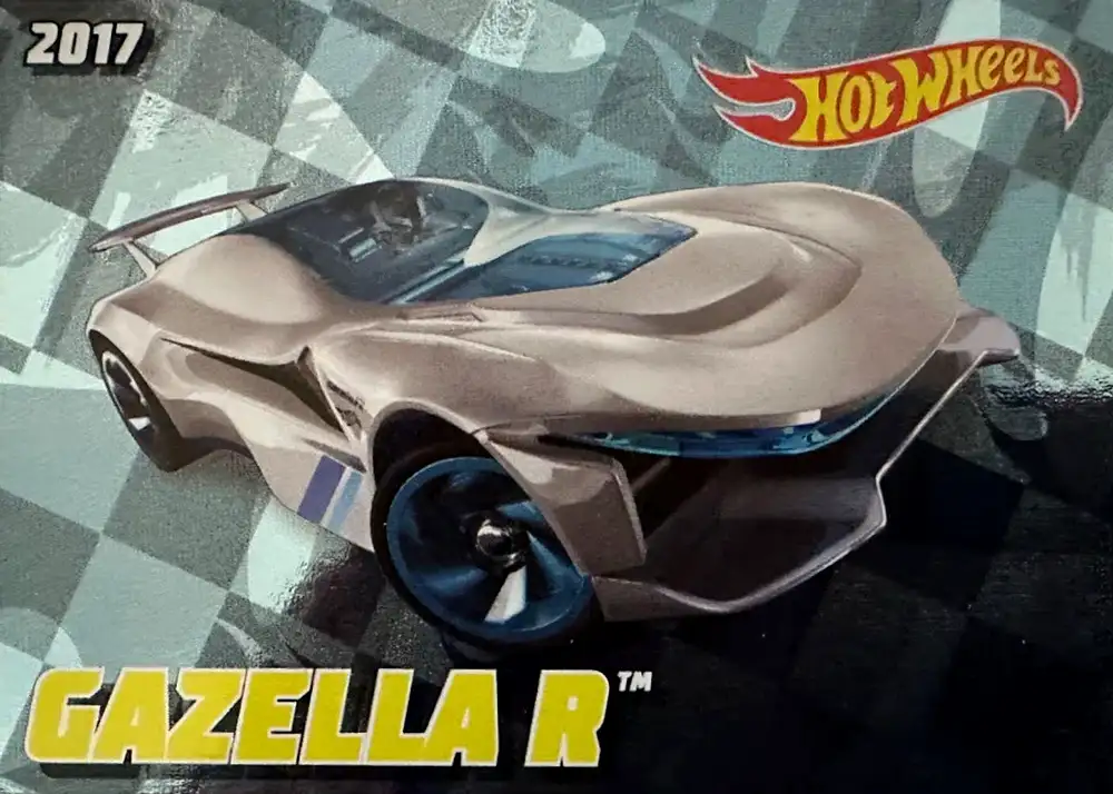 Gazella R card front