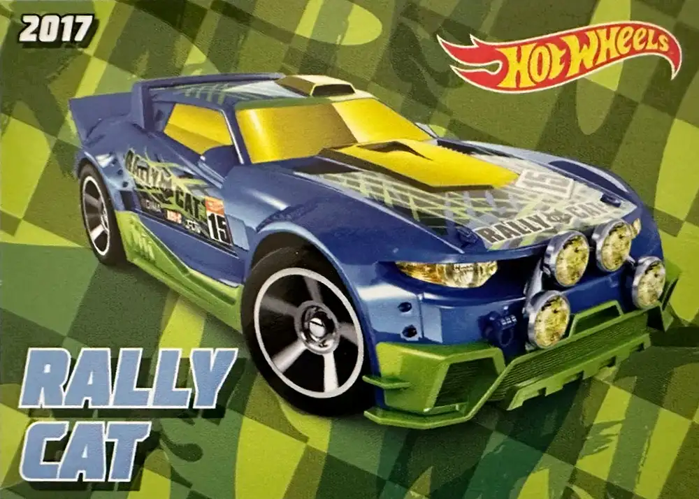 Rally Cat card front