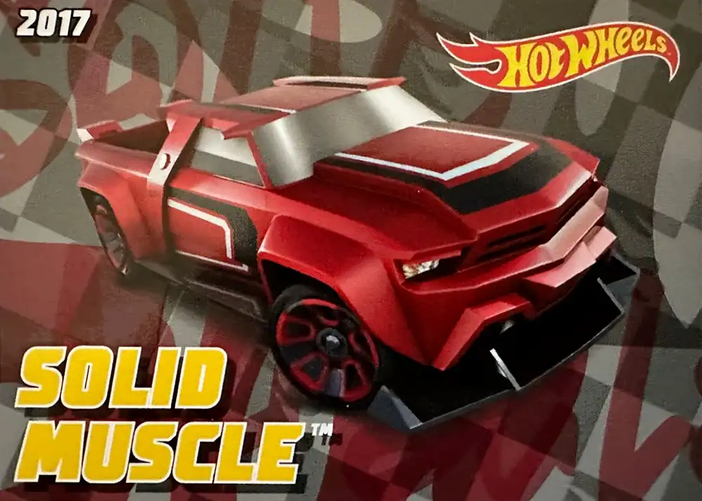 Solid Muscle card front