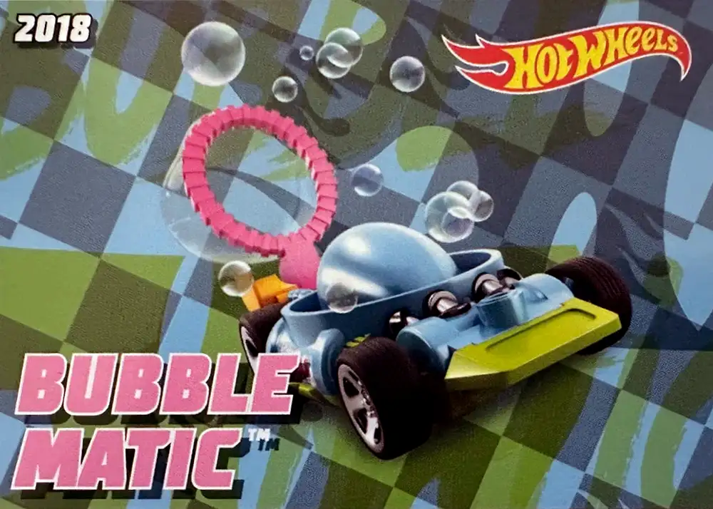 Bubble Matic card front