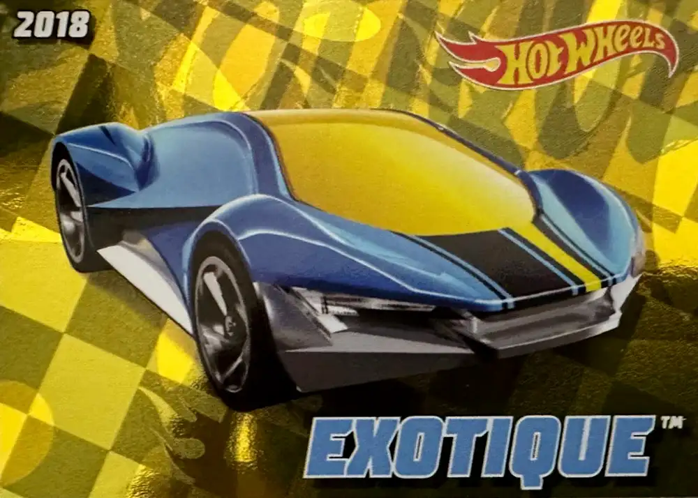 Exotique card front
