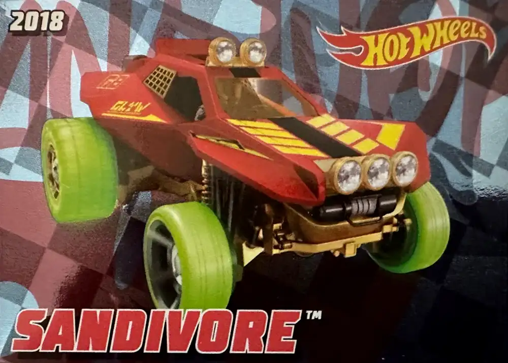 Sandivore card front