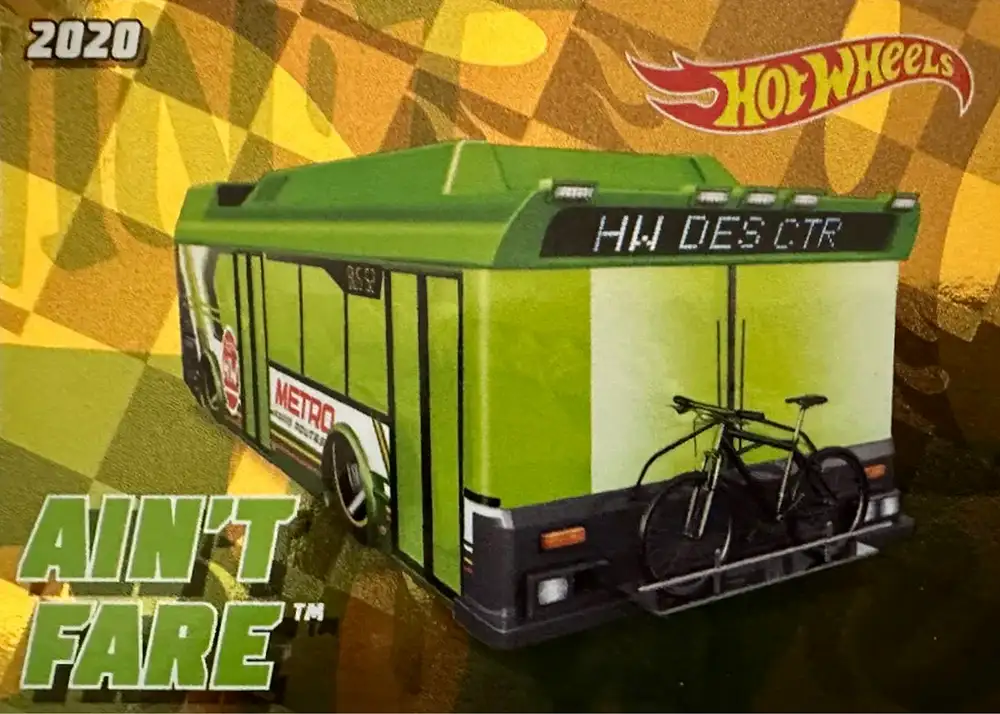 Ain T Fare card front