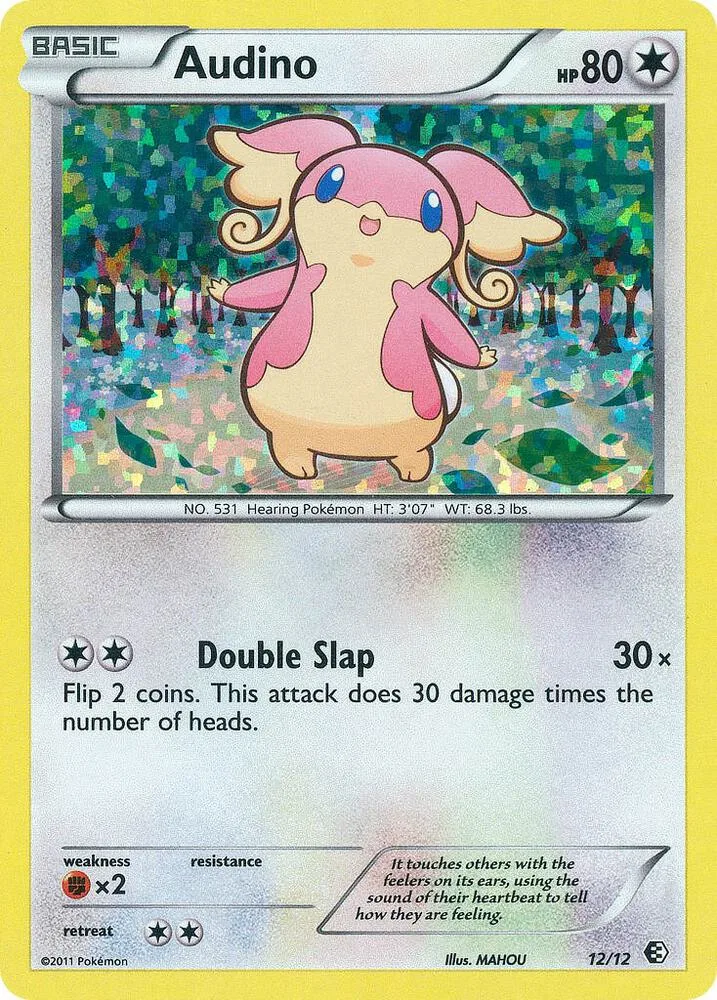 Audino card front