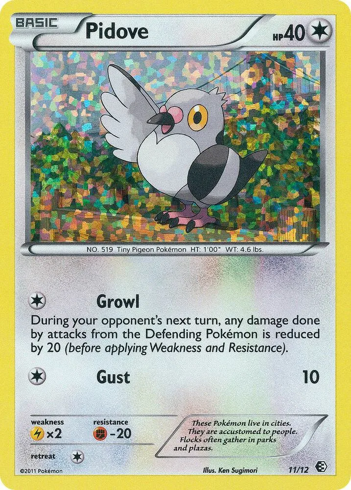 Pidove card front