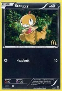 Scraggy card front