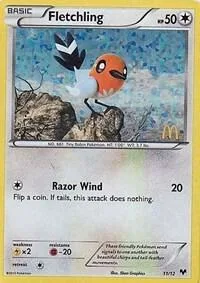 Fletchling card front