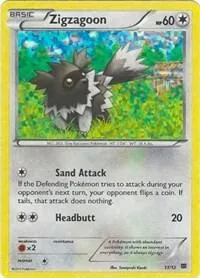 Zigzagoon card front