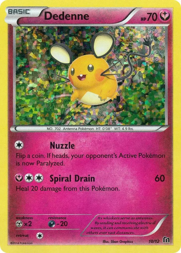 Dedenne card front