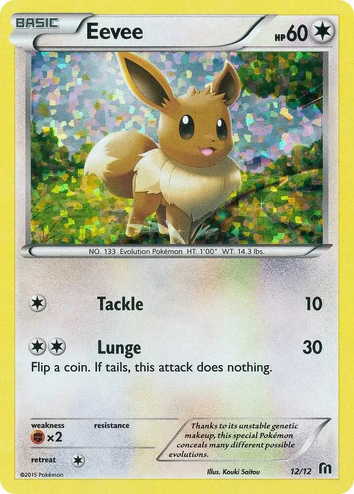Eevee card front