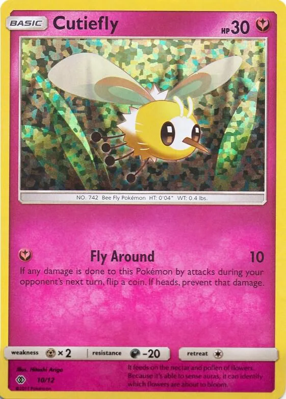 Cutiefly card front