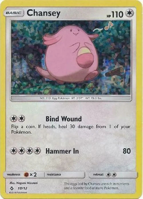 Chansey card front