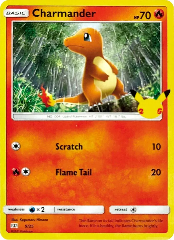 Charmander card front