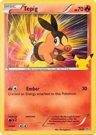 Tepig card front