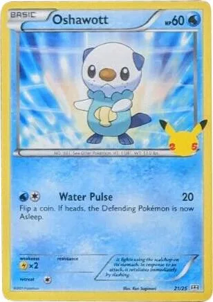 Oshawott card front