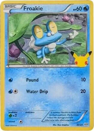 Froakie card front