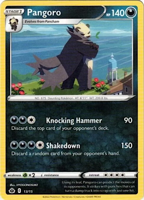 Pangoro card front