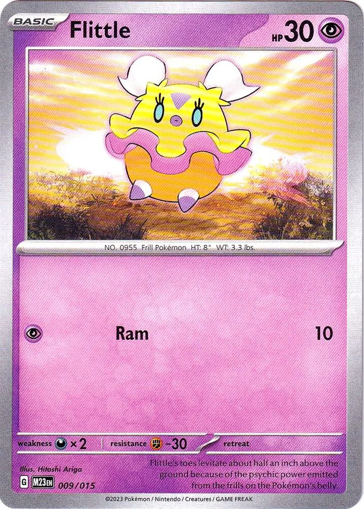 Flittle card front